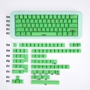Programmer Green 104+36 PBT Dye-subbed Keycap Set Cherry Profile Compatible with ANSI Mechanical Gaming Keyboard